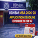 IISWBM Begins MBA Admission For Session 2026–28; Apply By Feb 16 @iiswbm.edu